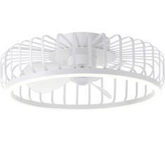 Brilliant - LED lubinis šviestuvas su ventiliatoriumi CAPO LED/36W/230V baltas + nuotolinis pultas