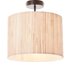 Brilliant - Lubinis šviestuvas WIMEA 1xE27/52W/230V skersmuo 30 cm juoda/smėlio spalvos