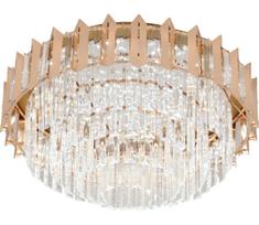 BRILAGI - dimeriuojamas LED lubinis šviestuvas SPECTRA LED/45W/230V skersmuo 48 cm auksinis + su nuotoliniu pulteliu
