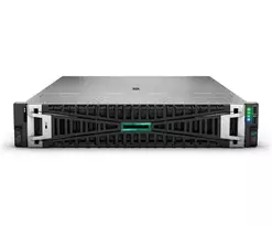 HPE ProLiant DL385 Gen11 2U stovo serveris, AMD EPYC 9015 3.6GHz 8 branduolių, 64GB RAM, 8 SFF karšto keitimo, MR408i-o, 2x1000W