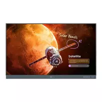 BenQ Board Pro RP8605 86 inch 4K UHD interaktyvus ekranas su Android, 40 taškų jutikliu, 450 cd/m², Wi-Fi 6, 8GB RAM, 64GB atmintimi
