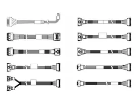 Lenovo Storage Cable Kit, skirta 2,5 colio priekiniam korpusui | ITwork.lt