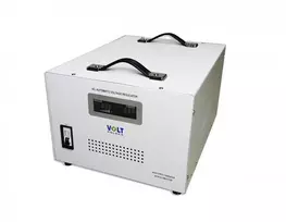 Įtampos stabilizatorius VOLT POLSKA AVR PRO 10000 – 10000VA/8000W automatinis įtampos reguliatorius su LCD ekranu