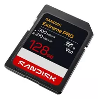 SanDisk Extreme PRO 128GB SDXC UHS-II atminties kortelė (V60, U3)