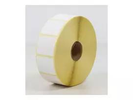Brother tiesioginio terminio spausdinimo etiketės (29 x 90 mm) – 400 vnt. ritinyje, nuolatiniai klijai, baltos