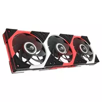 ASUS ROG Eurux GR120 ARGB Reverse Fan Black Edition, 120mm Triple-Pack