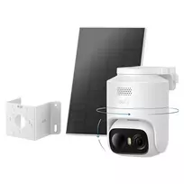 eufy eufyCam C36 solo 4K UHD belaidė saulės energijos apsaugos kamera, balta