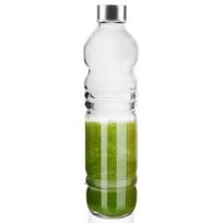 Stiklinis butelis vandeniui, sultims, limonadui, kokteiliui, kokteiliui 1,1 l