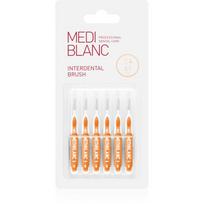 MEDIBLANC Interdental Pick-brush tarpdančių šepetėlis 0,7 mm Yellow 6 vnt.