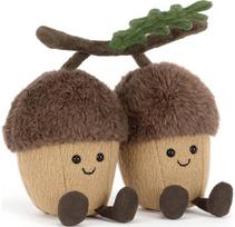 Pliušinis žaislas gilės JELLYCAT Amuseables Ort & Tum Acorns