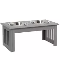 Dubenėlių rinkinys šunims su 2 dubenėliais, 2 l talpos 58,4 x 30,5 x 25,4 cm