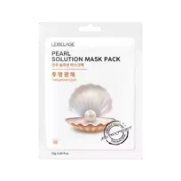 Lebelage Pearl Solution Mask Pack lakštinė veido kaukė, 25 g.