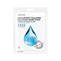 Lebelage Hyaluronic Collagen Solution Mask Pack lakštinė veido kaukė, 25 g.
