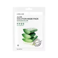 Lebelage Aloe Solution Mask Pack lakštinė veido kaukė, 25 g.