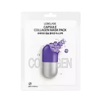 Lebelage Capsule Collagen Mask Pack lakštinė veido kaukė, 28 ml.