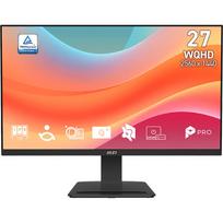 Monitorius MSI PRO MP273Q E7 / 68,6 cm (27″) / 2560 x 1440 (WQHD) / IPS / 75Hz / 4 ms (GTG) / 250 nits / 1000:1