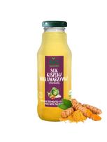 Ekologiškos įv. raugintų daržovių sultys su ciberžole, 300ml
