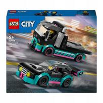 LEGO City lenktyninis automobilis ir techninės pagalbos sunkvežimis 60406, 328 detalės