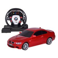 Rc automobilis, 1:24, raudona sp.