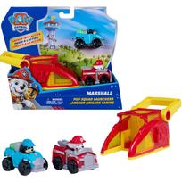 Figūrėlių rinkinys, su priedais Spin Master Paw Patrol Pup Squad Launcher Marshall, įvairių spalvų