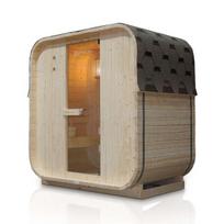 Lauko statinė pirtis Artsauna Nolvik M 120x128x194 cm natūrali/juoda