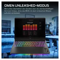 HP OMEN 16-ah1490ng žaidimų nešiojamas kompiuteris, 16.1 inch QHD 165Hz, Intel Core 9 270HX, 32GB DDR5, 1TB SSD, RTX 5080, Windows 11 Home, vokiška klaviatūra