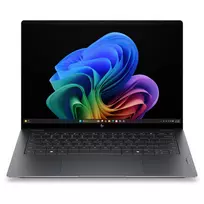 HP OmniBook Ultra 14-kd0472ngx, Intel Core Ultra 7 356H, 32GB RAM, 1TB SSD, 14 colių jutiklinis ekranas, Windows 11 Home, Natural Silver (vokiška klaviatūra)