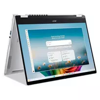 Acer Swift Spin 14 AI SFSP14-I51T-79CL 2-in-1 nešiojamas kompiuteris, 14 colių OLED jutiklinis ekranas, Intel Core Ultra 7 355, 16GB RAM, 512GB SSD, Windows 11 Home, vokiška klaviatūra