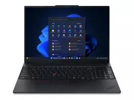 Lenovo ThinkPad E16 Gen 4 16 colių WUXGA AMD Ryzen 7 AI nešiojamas kompiuteris, 16GB RAM, 512GB SSD, Windows 11 Pro, apšviečiama klaviatūra, pirštų atspaudų skaitytuvas, 3 metų garantija