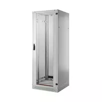 EFB 19 colių tinklo spinta PRO 42U, 800x1000 mm, RAL7035, 4 ventiliatorių stogo modulis, maitinimo blokas + cokolis