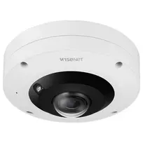 Hanwha XNF-9013RV 12MP lauko žuvies akies IP kamera su PoE, IR, IP66, IK10