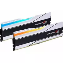 G.Skill Trident Z5 Neo RGB 48GB (2x 24GB) DDR5-6400 CL32 baltas AMD EXPO atminties rinkinys F5-6400J3239F24GX2-TZ5NRW