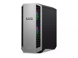 Lenovo LOQ Tower 26ADR10 žaidimų kompiuteris, AMD Ryzen 7 8745HX, 16GB DDR5, 1TB NVMe SSD, NVIDIA GeForce RTX 5050 8GB, Windows 11 Home, 2 metų garantija, Raven Black