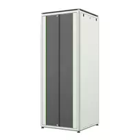 LANVIEW 19 colių 42U Serverio spinta 800x800 mm, pilka (RAL 7035), stiklinės durys