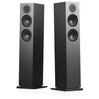 Audio Pro A48 Linkplay aktyvi stereo garsiakalbių sistema (pora) – juoda