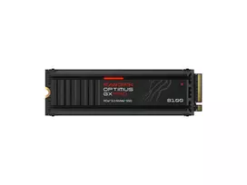 SanDisk Optimus GX PRO 8100 2TB M.2 2280 PCIe Gen5 x4 NVMe SSD su integruotu radiatoriumi