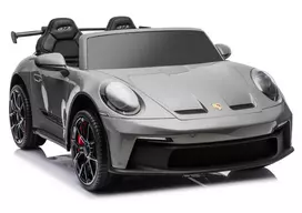 LEAN CARS DK-P911 Porsche GT3 24V vaikiškas automobilis su akumuliatoriumi, pilka