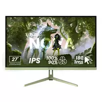 Arozzi Nova 27 colių IPS QHD žaidimų monitorius - 2560x1440, 260Hz, 1ms, Forest Green