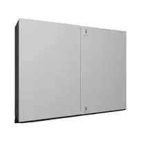 Rittal AX kompaktiškas korpusas, 2 durys, 1000x760x300 mm, plieno lakštas, RAL 7035, IP66