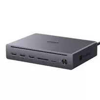 UGREEN Maxidok 10-in-1 Thunderbolt 5 Docking Station su 8K trigubu ekranu ir 140W galia