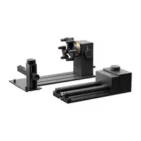XTOOL RA3 Lite besisukantis adapteris – 4-in-1 rotacinis priedas xTool lazeriniams graviruotojams (griebtuvas, volelis, žiedas, sfera)