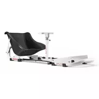 Oplite 104318 Racing Cockpit – Sim Racing Važiuoklė su Reguliuojamais Vairo ir Pedalų Laikikliais