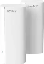 Tenda ME6 Pro (2-Pack) Mesh Wi-Fi 7 maršrutizatorius, BE5100 dviejų juostų, iki 5000 kv. pėdų aprėptis, 3 gigabito prievadai kiekviename mazge