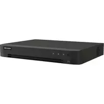 Hikvision iDS-7216HQHI-M1/XT/16A+4/1ALM 5-in-1 hibridinis DVR su AcuSense, 16 kanalų analoginis + 8 kanalų IP, 16 įėjimų / 4 išėjimai