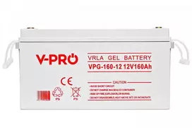 Volt Polska Gel VPRO Solar akumuliatorius 12V 160Ah (6AKUGEL160)