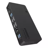 ICY BOX Heart Dock 2255 11-in-1 dokų stotelė, DisplayLink DL-6950, 2x HDMI/DP 4K@60Hz, 96W Power Delivery, Gigabit LAN, USB-C/A 10Gbps