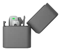 DJI Mic Mini 2S belaidė mikrofonų sistema (2 siųstuvai + 1 imtuvas + įkrovimo dėklas)