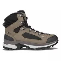 LOWA Corvara GTX Mid Vyriški Žygio Batai Dune/Grey – GORE-TEX Vandeniui Atsparūs, Zomša/Tekstilė