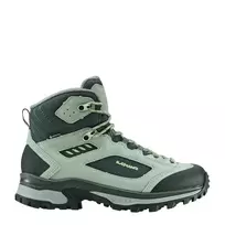 LOWA Corvara GTX Mid moteriški žygio batai Patinagreen/Grey