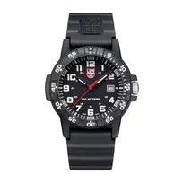 Luminox Navy SEAL 3500 Series Vyriškas kvarcinis laikrodis XS.ZC21 45mm Carbonox juodas ciferblatas, guminis dirželis
